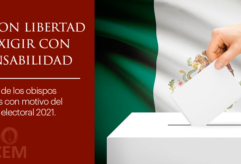 Mensaje de los obispos mexicanos con motivo del proceso electoral 2021